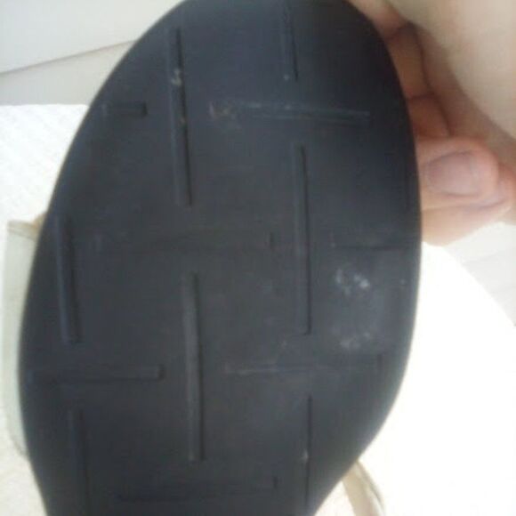 Munro Women's Double Vamped White & Cream Sling Back Comfort Sandals Size 8N - Picture 9 of 13